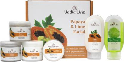 Vedic Line Papaya Lime Facial Kit