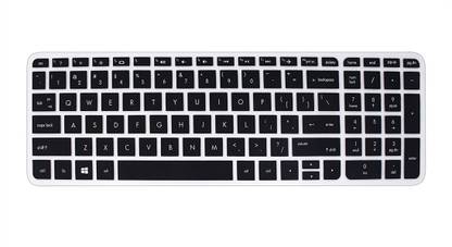 Saco Chiclet Keyboard Skin for HP 15-AY503Tu 15.6-inch (Core i5-6200U/4GB DDR4L /1TB /Window 10) Turbo Silver Keyboard Skin