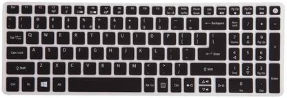 Saco Keyboard Protector Silicone Skin Cover for Acer E5-573 Notebook 15.6 INCH Laptop Laptop Keyboard Skin