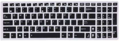 Saco Chiclet Keyboard Skin for Asus X Series X540LA-XX538D Notebook Core i3 (5th Generation) 4 GB 39.62cm(15.6) DOS 1 GB Black Keyboard Skin