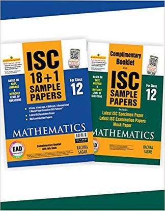 ISC Mathematics Sample Papers for Class 12th