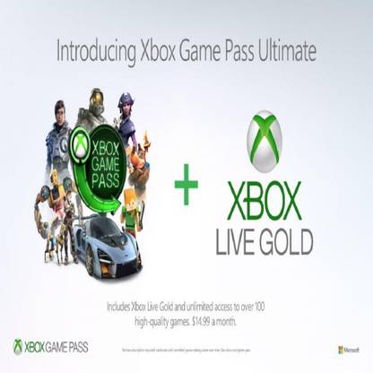 Xbox Live 3 Month Gold + Xbox Game Pass 3 months Bundle Edition with Game Add-On