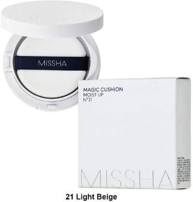 Missha Magic Cushion Moist Up SPF50+ PA+++ (#21 Light Beige) Compact