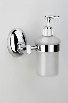 USF Mercury Glass Liquid Soap Dispenser 300 ml Lotion, Foam, Conditioner, Soap, Shampoo Dispenser