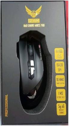 Macro GM819-BK Wired Ambidextrous Optical  Gaming Mouse