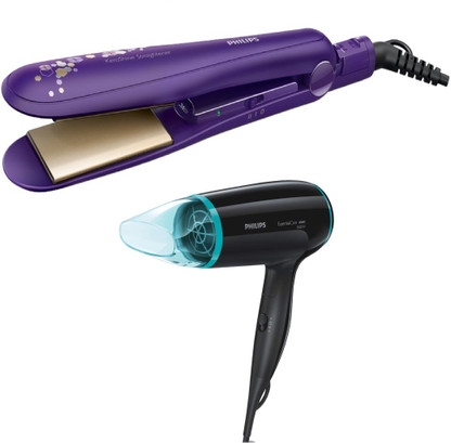 Philips hair straightener and dryer combo pack flipkart Clearance