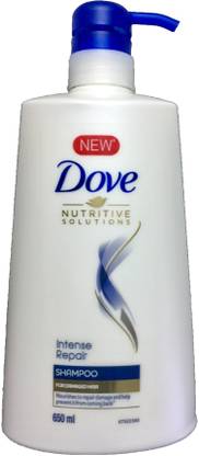 DOVE नया इंटेंस रिपेयर शैम्पू (नट्रिटिव सॉल्यूशंस) (650 ml)