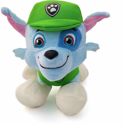 CREATIVEVILLA CUTE PAW PATROL DOG ROCKY PLUSH STUFFED SOFT TOY CVST12904S  - 21 cm