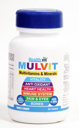 HealthVit MULVIT A TO Z Multivitamins and Minerals
