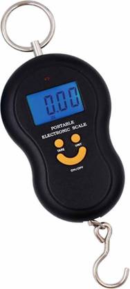 HLD Smiley Shaped Digital Hanging Weight Measurement Manual Machine Weighing Scale Hook Type Instrument 50 kg/g Weighing Scale
