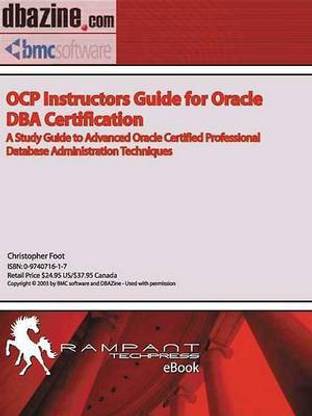 Ocp Instructors Guide for Oracle DBA Certification
