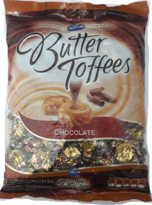 Arcor Butter Toffees Chocolate Chocolate Toffee