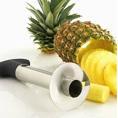 Mobile Addaa Stainless Steel Pineapple Cutter and Peeler Fruit Peeler Slicer Cutter Machine Kitchen Cutter Pineapple Slicer