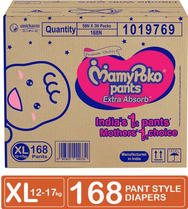 MamyPoko Pants Extra Absorb Diapers - XL