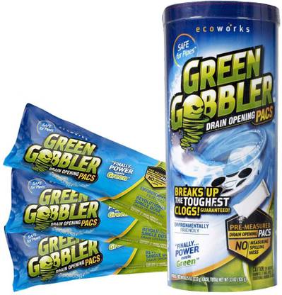 Green Gobbler Drain Opening Powder Combo Pack Powder Drain Opener