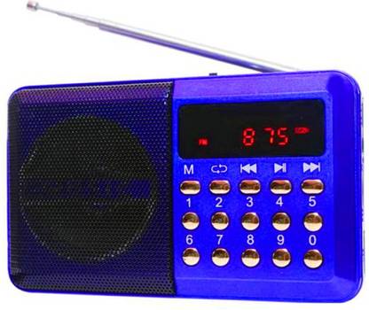 CRETO OD-SM305 Rechargeable Fm Radio/Mp3 Player Supports TF Card, USB & FM Radio