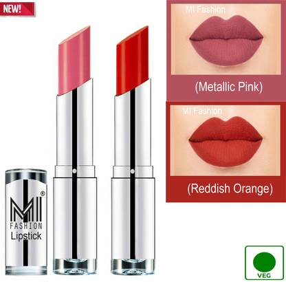 MI FASHION 100% Veg and Vitamin e Enriched Long Stay Soft Matte Addiction Lipstick Code-298