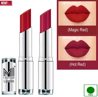 MI FASHION 100% Veg and Vitamin e Enriched Long Stay Soft Matte Addiction Lipstick Code-537