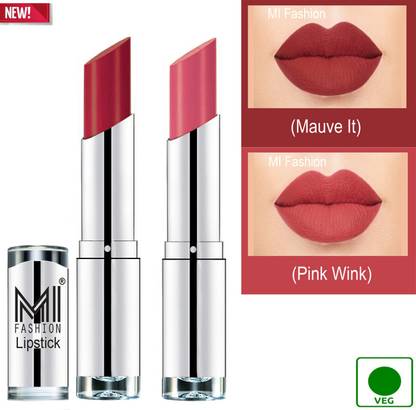 MI FASHION 100% Veg and Vitamin e Enriched Long Stay Soft Matte Addiction Lipstick Code-299