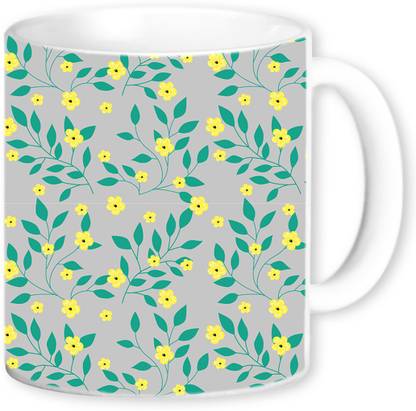 सितांन्य | New Floral|Printed|Coffees|-0454 सिरेमिक मग