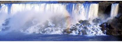 Niagara Falls Canada Canvas Art - Panoramic Images (18 x 6) Canvas Art