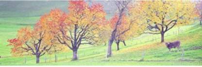Cow Cantone Zug Switzerland Canvas Art - Panoramic Images (18 x 6) Canvas Art