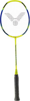 VICTOR Thruster K DF-70 Power Series (3U) Black, Yellow Strung Badminton Racquet