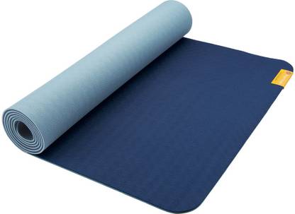Hugger Mugger Yoga Products Earth Elements 5 mm Yoga Mat Blue 5 mm Yoga Mat