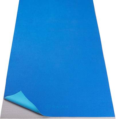 Gaiam No-Slip Yoga Mat Towel Deep Blue Blue 12 mm Yoga Mat