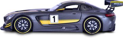 Motormax 1:24 GT Racing- Mercedes- AMG GT3 Diecast Car With Matt Finish