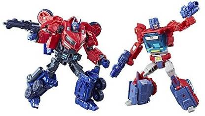 TRANSFORMERS Deluxe Class Optimus Prime Autobot Legacy 2-Pack