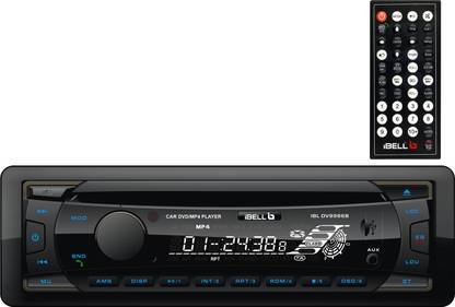 iBELL DV9986B 180 Watt Car DVD Player with Music System Bluetooth Car Stereo