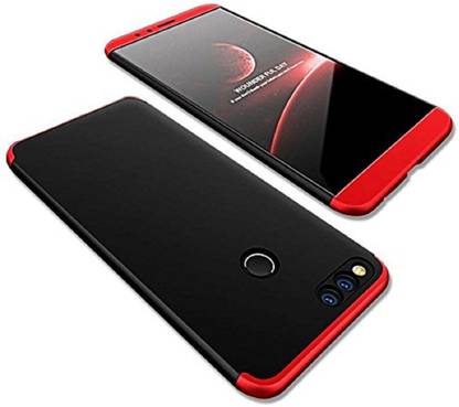 RKMG Back Cover for Honor 7X | 360, 3in1 Double Dip Lightweight Matte Hard BackCase