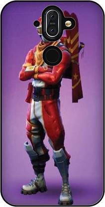 PRINTMAA Back Cover for Nokia 8 Sirocco | ( Fortnite Game )