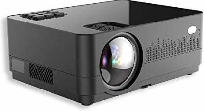 Zeom ® X 4000 lumens LED Projector Full HD Data Show TV Video Games Home Cinema Theater Video Projector HD 1280x1080P Corded Portable Projector Projector  (Black/Silver) 150-inch Display (4000 lm) Portable Projector