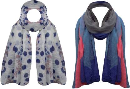 CONFIDENCE Printed Pure Cotton Women Scarf