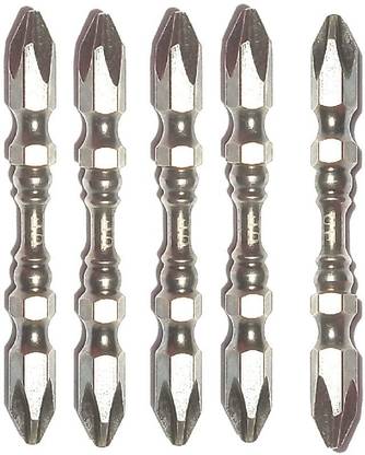 Inditrust PH2 65mm Double end Screw Driver Drill Bit Pack of 5 Screwdriver Bit Set