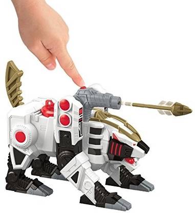 FISHER-PRICE Imaginext Power Rangers White Ranger and Tiger Zord