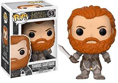 Funko POP Game of Thrones Tormund Giantsbane Snowy Variant Vinyl Figure 53