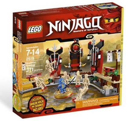 LEGO Ninjago Exclusive Special Edition Set #2519 Skeleton Bowling Includes Jay Dragon