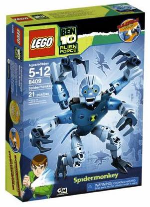 LEGO Ben 10 Alien Force Spidermonkey 8409