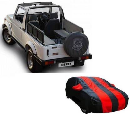 Millionaro Car Cover For Maruti Suzuki Gypsy King (With Mirror Pockets)