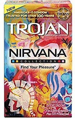 Trojan Nirvana Collection Condoms Variety Pack Condom
