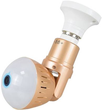 footloose 360 Degree Wifi LED Light Bulb Smart Lamp Camera CCTV Hidden Camera 1080P HD Security Surveillance Panoramic Spy Camera Security Camera