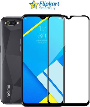 Flipkart SmartBuy Edge To Edge Tempered Glass for Realme C2, OPPO A1K