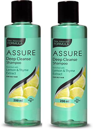 ASSURE Deep Cleanse Shampoo enriched with Lemon & Thyme Extract