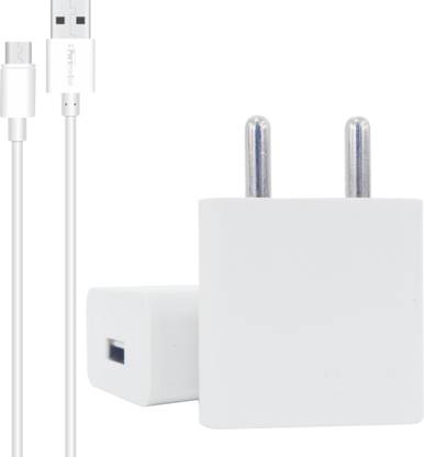 Portronics 10 W 2 A Wall Charger for Mobile with Detachable Cable
