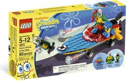 SpongeBob SquarePants Lego Spongebob Heroic Heroes Of The Deep 3815