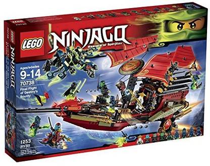 LEGO Ninjago 70738 Final Flight of Destiny's Bounty Building Kit
