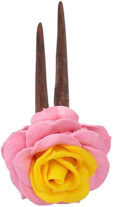 Unique Indian Crafts Hand made wooden Juda stick Bun Stick